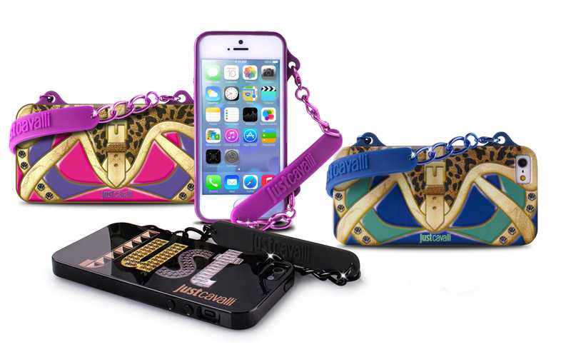 PURO: Clutch Just Cavalli per iPhone 5/5S