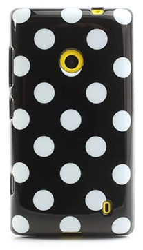 Cover TPU Polka Dot per Nokia Lumia 520