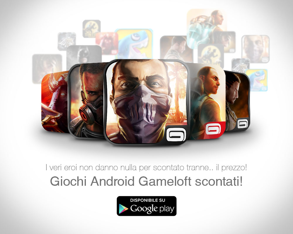 Gameloft: Ondata di Sconti per alcuni dei Titoli su Google Play