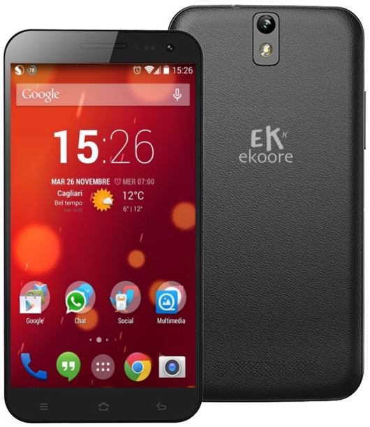 Ekoore: Completa la Serie Ocean con Smartphone OctaCore da 5.5, 5.0 e 4.7 Pollici