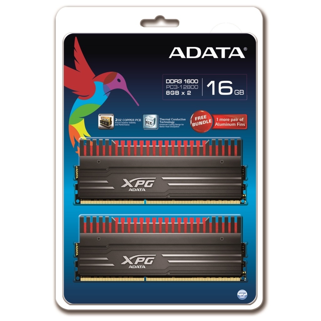 ADATA: Presenta le Memorie XPG V3 DDR3 3100 per l’Overclock