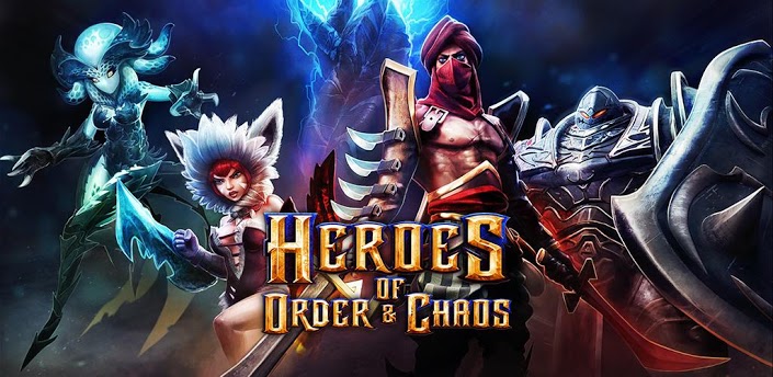 Gameloft: Heroes of Order & Chaos è il Primo MOBA in Formato Mobile con Funzione di Streaming Video