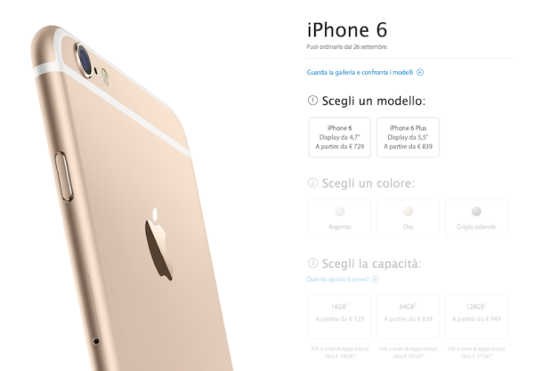 Pre-Ordini per iPhone 6