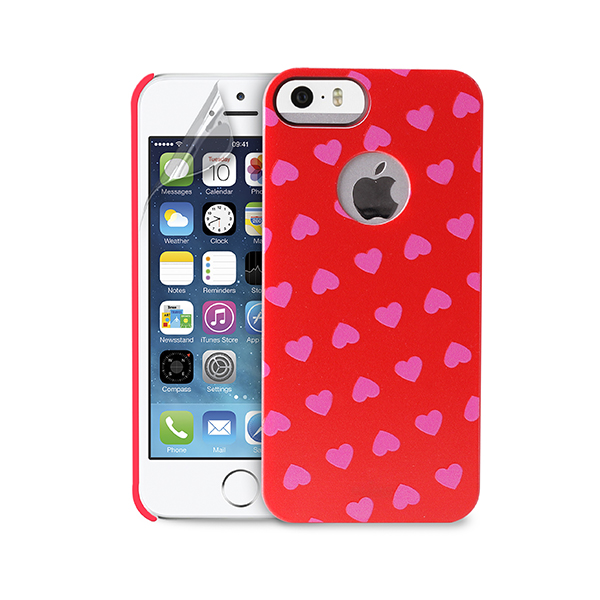 PURO: Cover Lifestyle Heart per iPhone 5/5S
