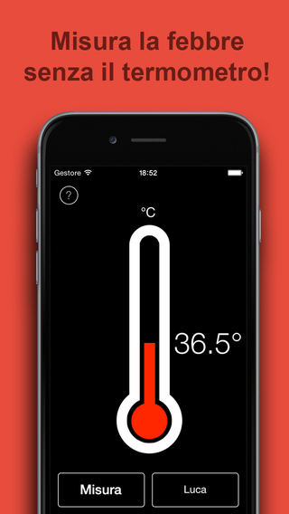 App Misura Febbre e Temperatura