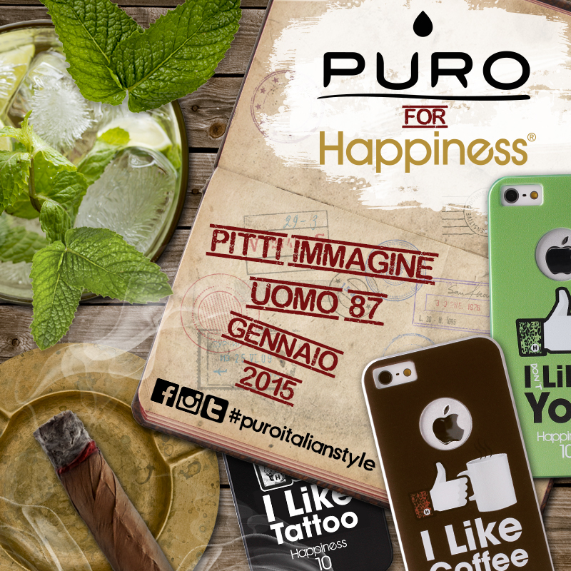 PURO: Happiness e Puro al Pitti IMMAGINE Uomo 85 Presentano le Nuove Cover