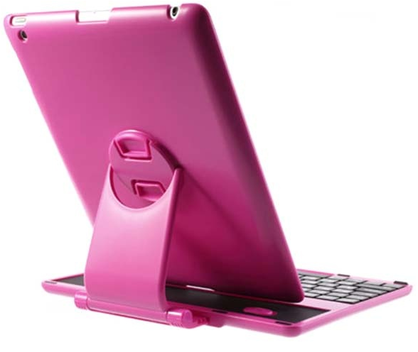 iPad: Cover Ruotabile Rosa