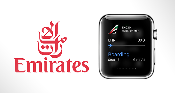 EasyJet e Emirates hanno App per Apple Watch