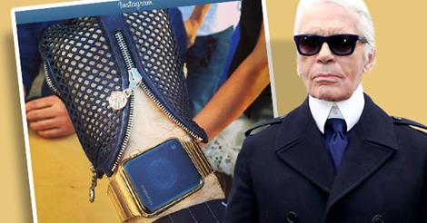 Apple Watch in Oro per Karl Lagerfeld