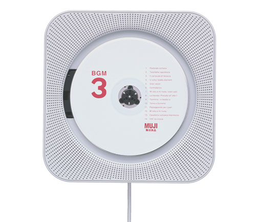 Muji: Lettore CD Radio da Parete