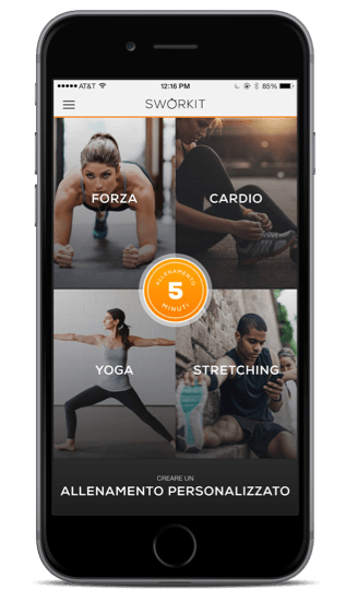 App Sworkit Pro