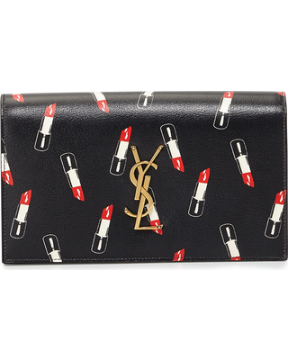 Yves Saint Laurent: Lipstick Print Clutch Bag