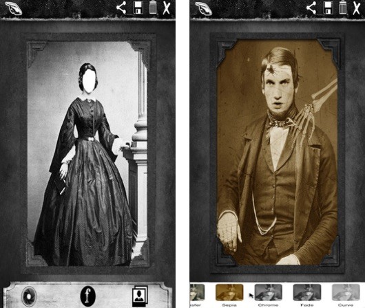 App Creepy Victorian Photo