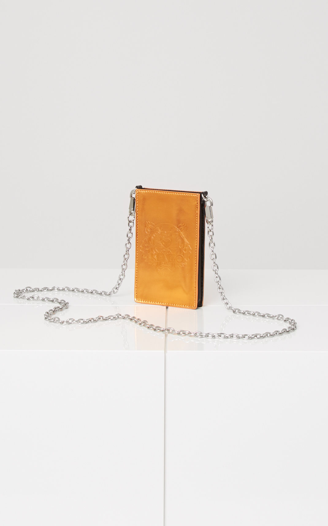 Kenzo: Cover Metallic Tiger Chain Holder