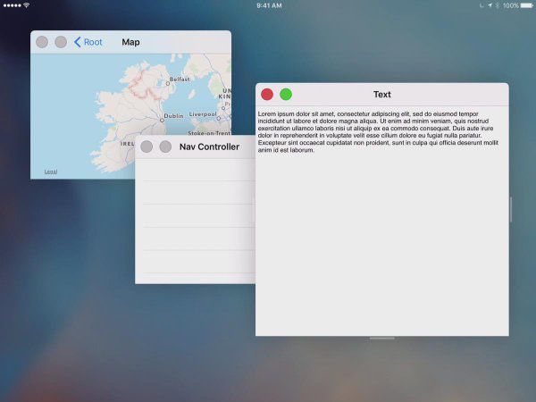 iOS 9: Windows su iPad