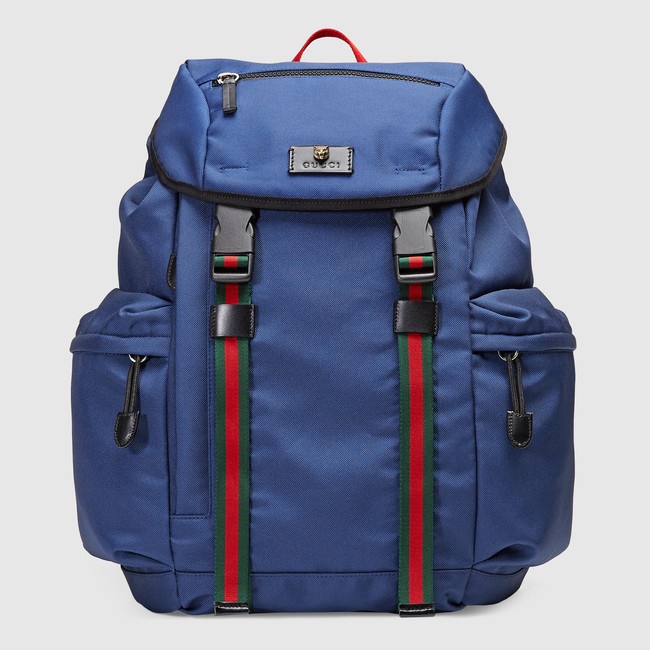 Gucci: Zaino in Tessuto Tecnico
