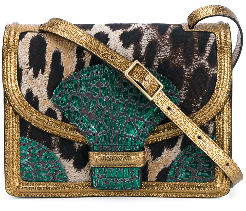 Dries Van Noten: Leopard Bag