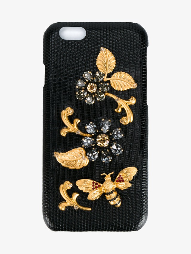 Cover Crystal Embellished Goatskin di Dolce & Gabbana