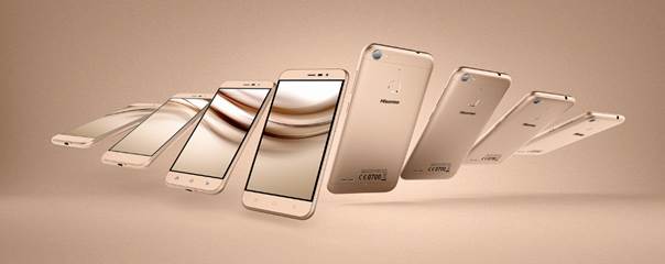 Hisense F31: Nuovi Smartphone in Alluminio Oro e Argento