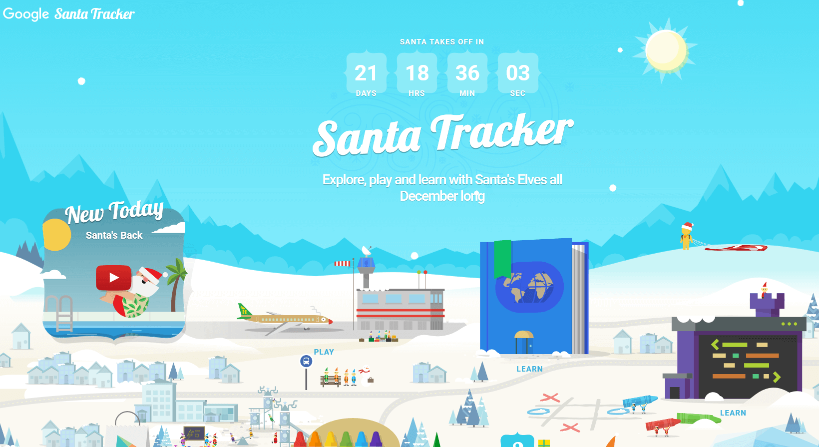 Santa Tracker 2016
