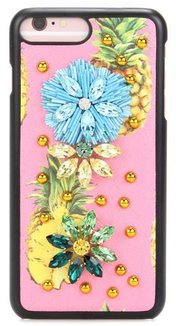 Dolce & Gabbana: Custodia per iPhone 7 con Decorazioni