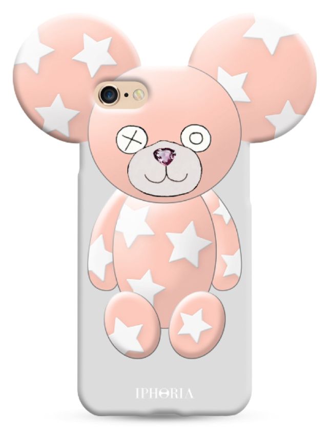 Iphoria: Cover Teddy White Stars per iPhone 7