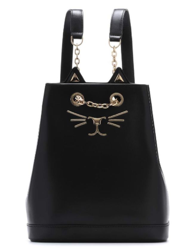 Zaino Feline in Pelle di Charlotte Olympia