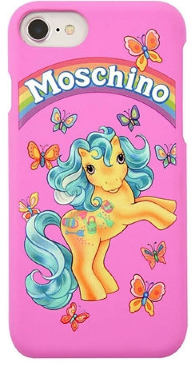 Cover Little Pony per iPhone 7 di Moschino
