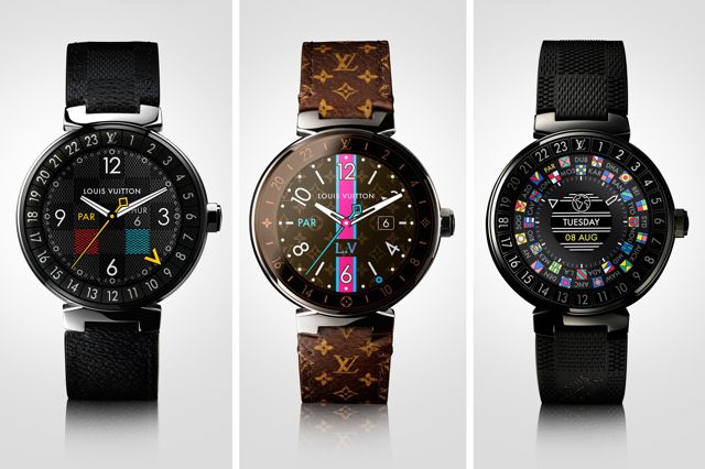 Nuovi quadranti Smartwatch di Louis Vuitton