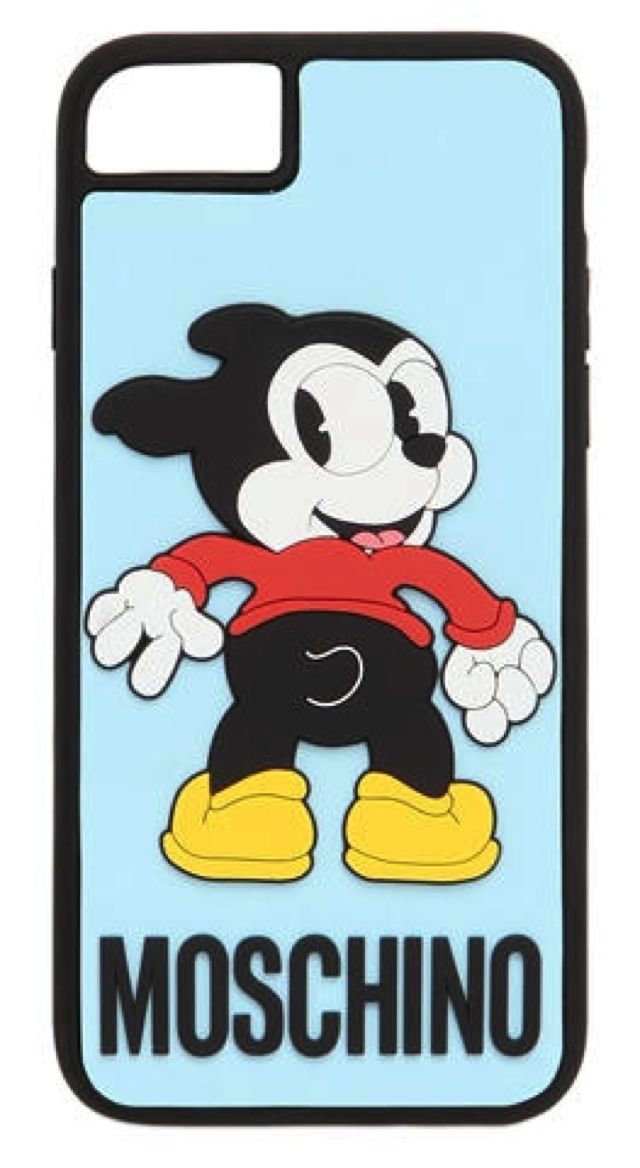 Cover per iPhone 7 bimbo Celeste di Moschino Branzilla