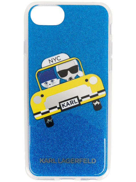 Cover NYC Taxi per iPhone 7 di Karl Lagerfeld