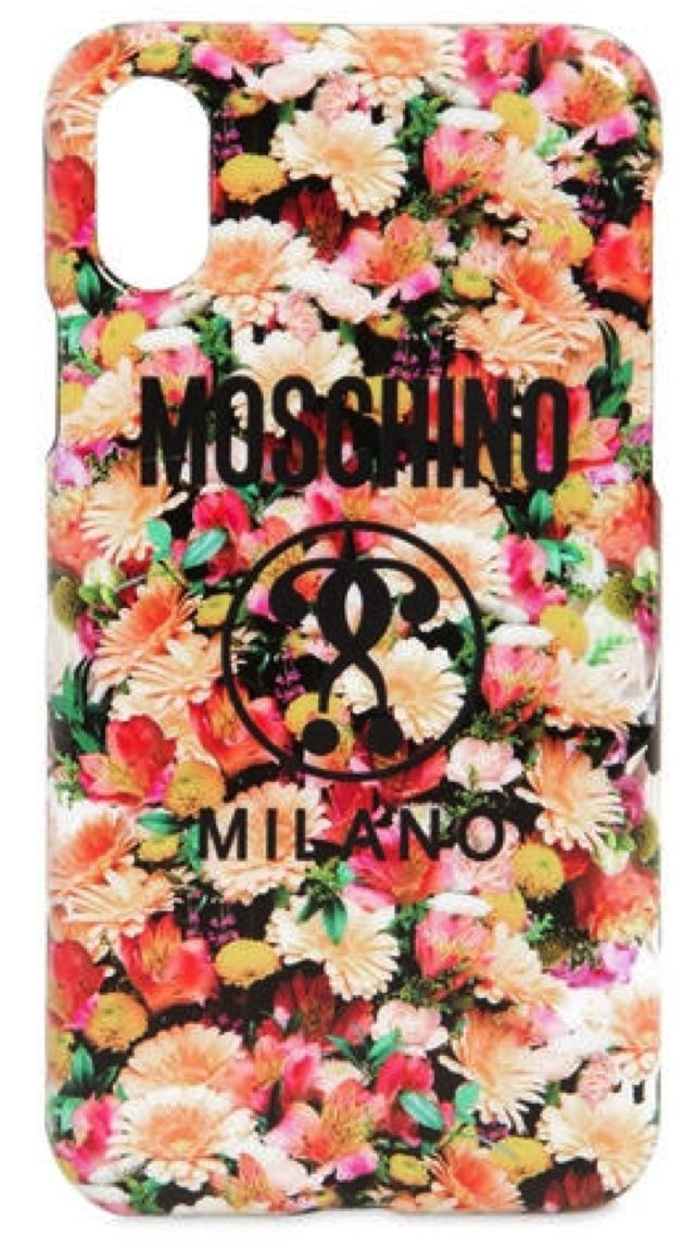 Custodia Floreale per iPhone X di Moschino