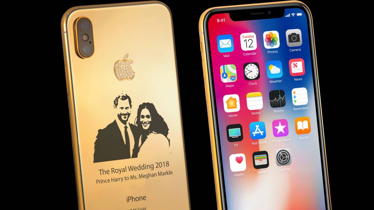 iPhone X in Oro per Celebrare il Royal Wedding