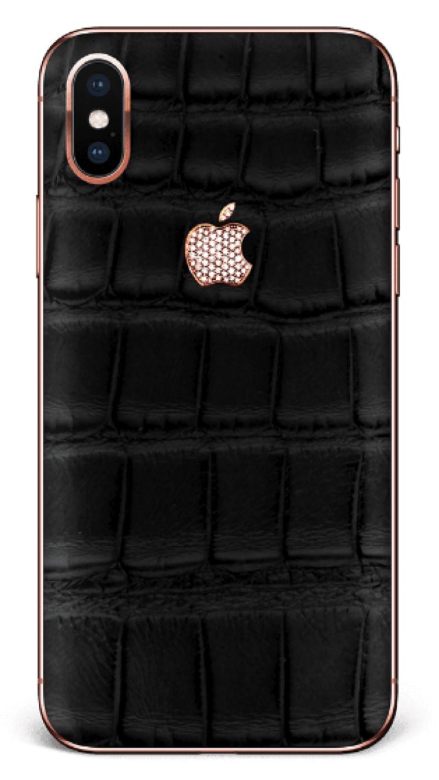 iPhone X in Pelle di Alligatore o Marmo by Hadoro