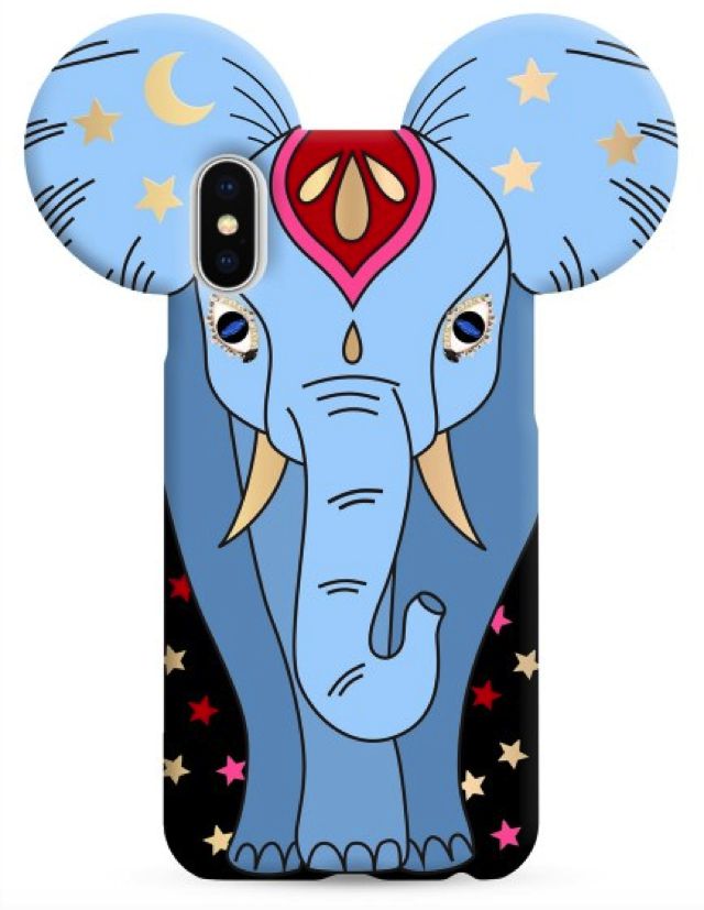 Iphoria: Elephant Blue Cover per iPhone X