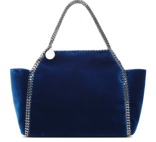 Borsa Falabella Reversibile in Velluto di Stella McCartney