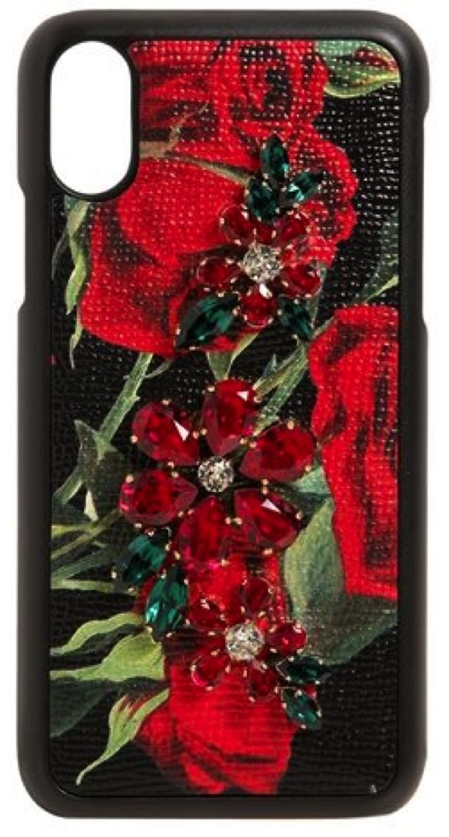 Cover iPhone X in Pelle Dolce & Gabbana