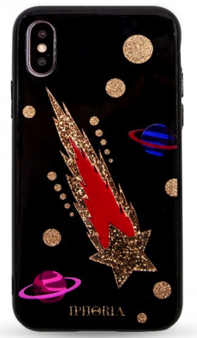 Iphoria: Black Rocket Space – 3D Case per Apple iPhone X