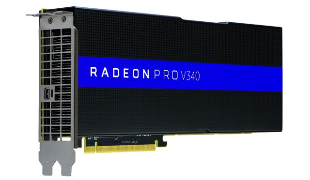 Radeon Pro V340 Prestazioni Elevate per gli Ambienti Virtualizzati