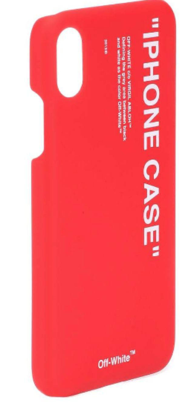 Cover per iPhone X Con Stampa di Off-White