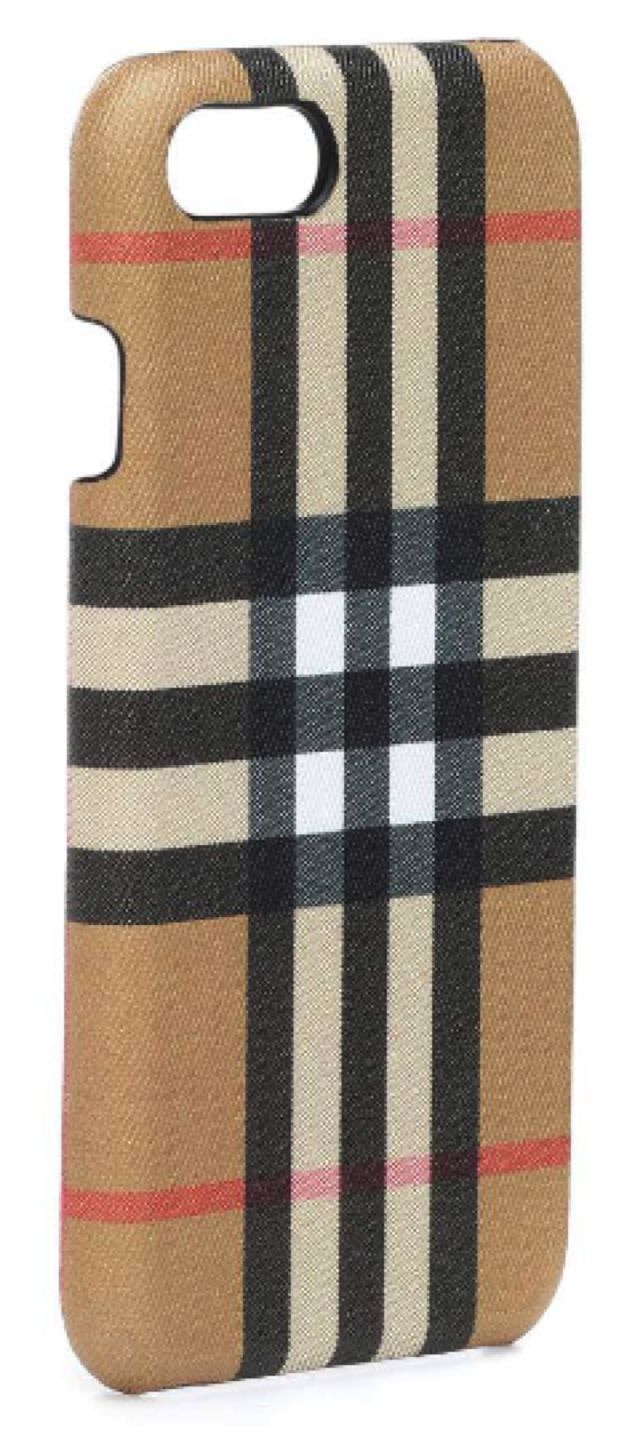 Custodia iPhone 8 in Pelle Burberry