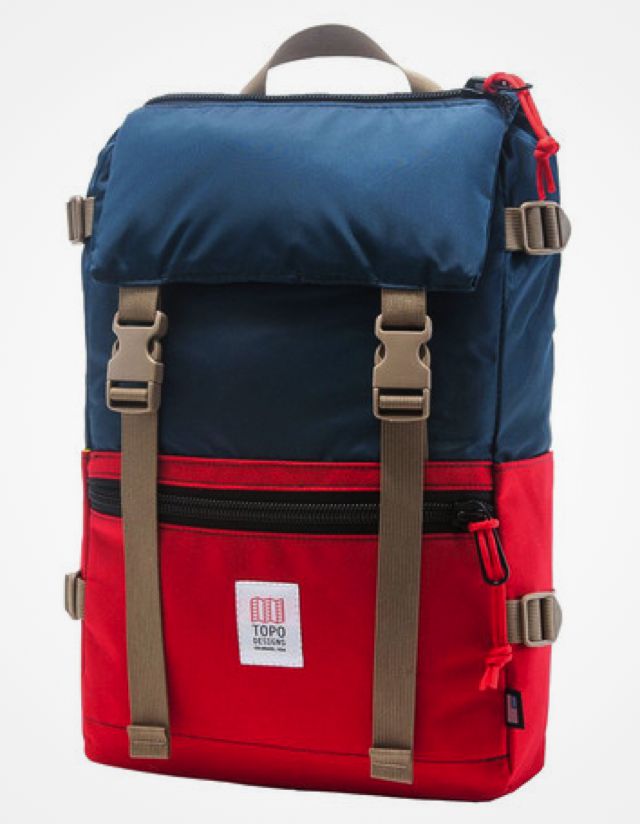 Topo Designs: Rover Pack Navy Red