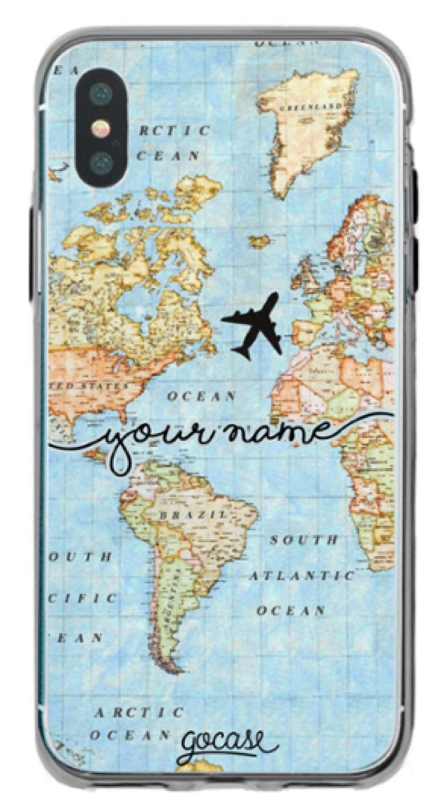 Gocase: Cover per iPhone X con Mappa