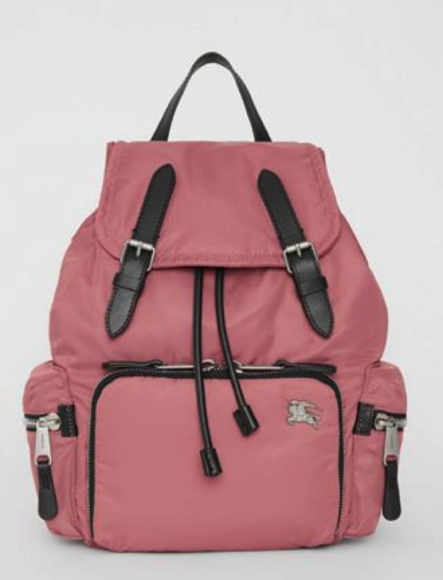 Zaino The Rucksack Medio Rosa Malva di Burberry