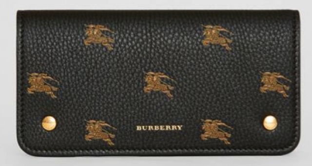 Portafoglio in Pelle per Telefono di Burberry