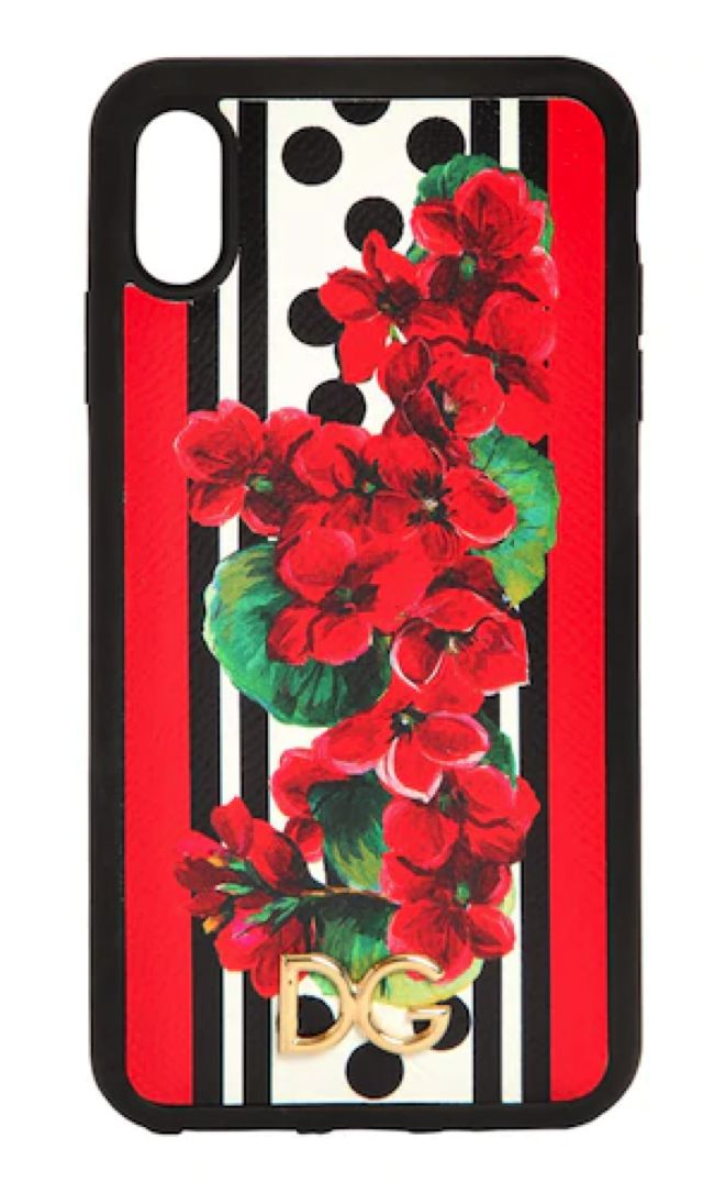 Cover Geranium per iPhone X Max di Dolce & Gabbana