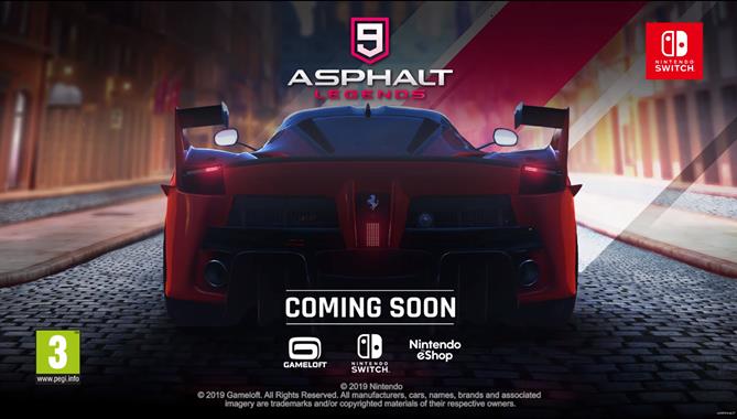 Asphalt 9: Legends arriva su Nintendo Switch