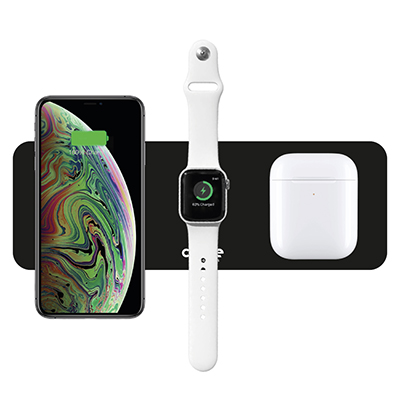 Cable Technologies: Multi Wireless Charger per Apple iPhone AirPods & Watch