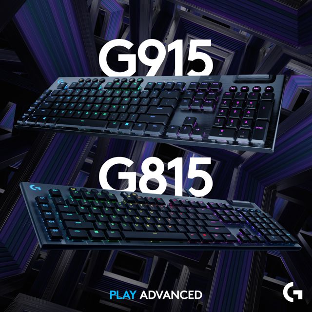 Logitech G presenta le nuove Tastiere G915 LIGHTSPEED e G815 LIGHTSYNC RGB