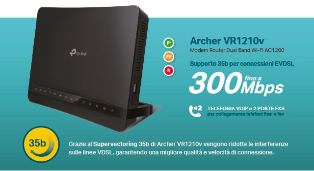 TP-Link Archer VR1210v: Alta Velocità con Supervectoring 35b